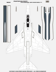  Reid Air Publications  1/48 F-4 Phantom II Walkways (HAS/ZKM kit) RAPSH48021