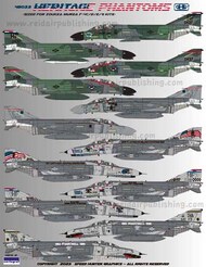  Reid Air Publications  1/48 Speed Hunter Graphics - Heritage Phantoms (F-4C F-4D F-4E F-4G) RAPSH48033