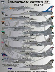  Reid Air Publications  1/48 F-16C F-16D Falcon 'Guardian Vipers' Part 2 RAPSH48035