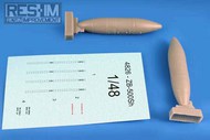  RES-IM  1/48 Soviet Zb-500Sh 500kg incendiary bombs x 2 with decals RESIM4826