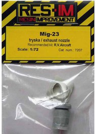  RES-IM  1/72 Mikoyan MiG-23 Exhaust Nozzle RESIM7207