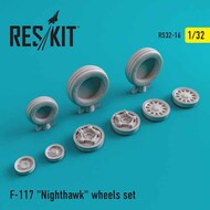 Lockheed F-117A 'Nighthawk' wheels set #RS32-0016