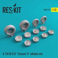  ResKit  1/32 Vought A-7A/A-7B/A-7C/A-7E Corsair II wheels set RS32-0018