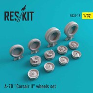  ResKit  1/32 Vought A-7D Corsair II wheels set OUT OF STOCK IN US, HIGHER PRICED SOURCED IN EUROPE RS32-0019