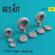 McDonnell F-15A/F-15B Eagle wheels set #RS32-0020