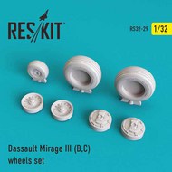  ResKit  1/32 Mirage IIID/IIIE/IIIR/IIIS) wheels set RS32-0029