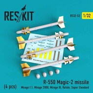  ResKit  1/32 R-550 Magic-2 Missile Set RS32-0053