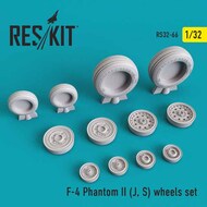 ResKit  1/32 McDonnell F-4 Phantom II (F-4J, F-4S) wheels set OUT OF STOCK IN US, HIGHER PRICED SOURCED IN EUROPE RS32-0066
