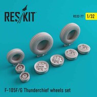  ResKit  1/32 Republic F-105F/G Thunderchief wheels set OUT OF STOCK IN US, HIGHER PRICED SOURCED IN EUROPE RS32-0077