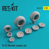  ResKit  1/32 North-American B-25H/B-25J Mitchell wheels set RS32-0087