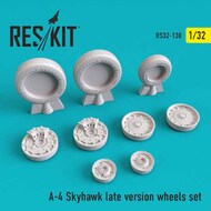  ResKit  1/32 Douglas A-4E Skyhawk late version wheels set RS32-0130
