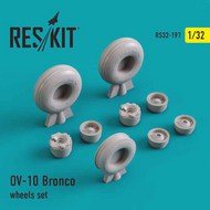  ResKit  1/32 North-American/Rockwell OV-10A/C/OV-10D Bronco wheels set RS32-0197