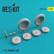  ResKit  1/32 Polikarpov I-16 wheels set RS32-0241