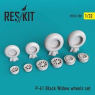  ResKit  1/32 Northrop P-61A/P-61B 'Black Widow' wheels OUT OF STOCK IN US, HIGHER PRICED SOURCED IN EUROPE RS32-0258