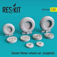  ResKit  1/32 Gloster Meteor Weighted Wheels Set RS32-0266
