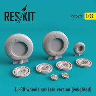  ResKit  1/32 Ju.88 Late Version Weighted Wheels Set RS32-0270