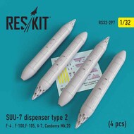  ResKit  1/32 SUU-7 Dispenser Type 2 Set* RS32-0297