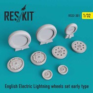  ResKit  1/32 BAC/EE Lightning Wheels set early type* RS32-0301