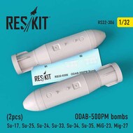  ResKit  1/32 ODAB-500 PM Bomb Set RS32-0306