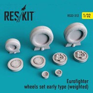  ResKit  1/32 Eurofighter Early Type Weighted Wheels Set RS32-0312