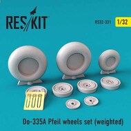 Do.335A Pfeil Weighted Wheels Set #RS32-0331