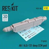  ResKit  1/32 AN / ALQ-131 deep ECM pod OUT OF STOCK IN US, HIGHER PRICED SOURCED IN EUROPE RS32-0394