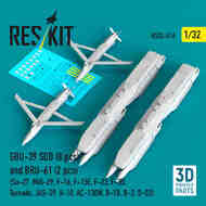 GBU-39 SDB (8 pcs) and BRU-61 (2 pcs) (Su-27, Mikoyan MiG-29, F-16, F-15E, F-22, Lockheed-Martin F-35, Panavia Tornado , JAS-39, A-10, AC-130W, B-1B, B-2, B-52) #RS32-0516