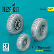  ResKit  1/32 A-10 Thunderbolt II Wheels Set (weighted) RS32-0541