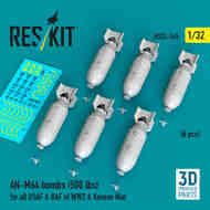 AN-M64 500lb Bomb Set #RS32-0545