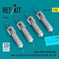 FAB-250 M-54 Bomb Set #RS32-0565