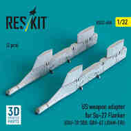 US weapon adapter for Su-27 Flanker (2 pcs) (GBU-39 SDB, GBU-62 (JDAM-ER)) #RS32-0604