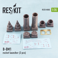  ResKit  1/35 B-8M1 rocket launcher x 2 RS35-0002