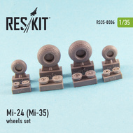  ResKit  1/35 Mil Mi-24 (Mi-35) wheels set (1/35) OUT OF STOCK IN US, HIGHER PRICED SOURCED IN EUROPE RS35-0006