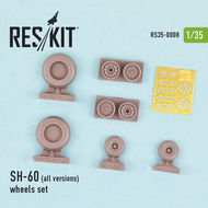  ResKit  1/35 Sikorsky H-60 (all versions) wheels set OUT OF STOCK IN US, HIGHER PRICED SOURCED IN EUROPE RS35-0008