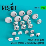  ResKit  1/35 Kfz.305 Opel Blitz Weighted Wheels Set (TAM kit) RS35-0018