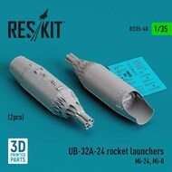 UB-32A-24 Rocket Launcher Set (for Mi-24 Mi-8) #RS35-0040