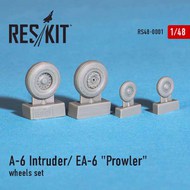  ResKit  1/48 Grumman A-6A/A-6E 'Intruder', EA-6B 'Prowler' wheels set OUT OF STOCK IN US, HIGHER PRICED SOURCED IN EUROPE RS48-0001