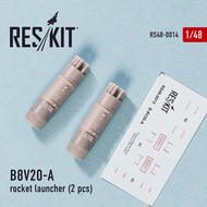  ResKit  1/48 B-8V20-А rocket launcher (4 pcs) RS48-0014