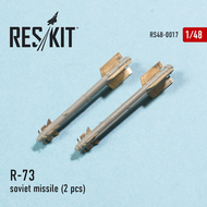  ResKit  1/48 R-73 soviet missile (x 2 pcs) RS48-0017