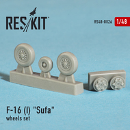  ResKit  1/48 General-Dynamics F-16I 'Sufa' wheels set RS48-0026