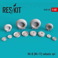  ResKit  1/48 Mil Mi-8 (Mi-17) wheels set (1/48) RS48-0038