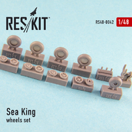 Sikorsky SH-3H Sea King (all versions) wheels set (1/48) #RS48-0042