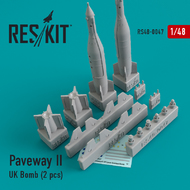  ResKit  1/48 Paveway-II (UK) Bomb (2 pcs) RS48-0047