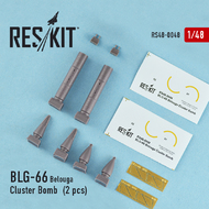  ResKit  1/48 BLG-66 Belouga Cluster Bomb x 2 RS48-0048