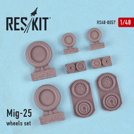 Mikoyan MiG-25RBT/MiG-25PD/PDS Foxbot wheels set #RS48-0057