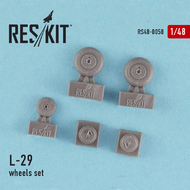 ResKit  1/48 Aero L-29 'Delfin' wheel set (designed to be used with Avant Garde kits) RS48-0058