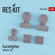  ResKit  1/48 Eurofighter EF-2000A/EF-2000B Typhoon wheel set OUT OF STOCK IN US, HIGHER PRICED SOURCED IN EUROPE RS48-0059