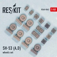  ResKit  1/48 Sikorsky SH-53A/SH-53D) wheels set RS48-0062