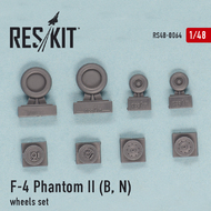 McDonnell F-4B/F-4N/F-4B/N Phantom II wheels set OUT OF STOCK IN US, HIGHER PRICED SOURCED IN EUROPE #RS48-0064