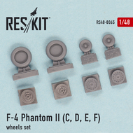 McDonnell F-4C/F-4D/F-4E/F-4F Phantom II wheels set #RS48-0065